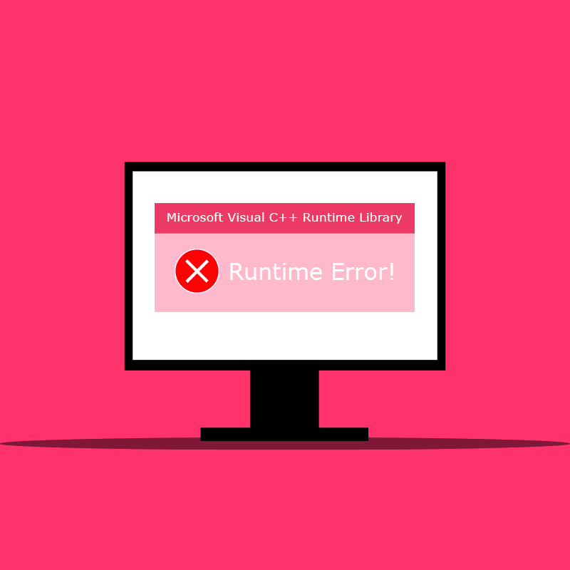 Ret Runtime Error C++ på Windows 10