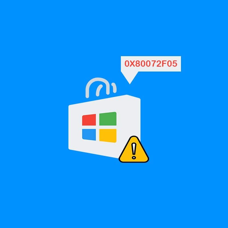 Ret Windows Store 0x80072f05-fejl i Windows 10