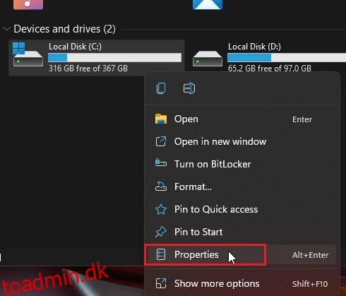 Sådan repareres diskfejl på Windows 11