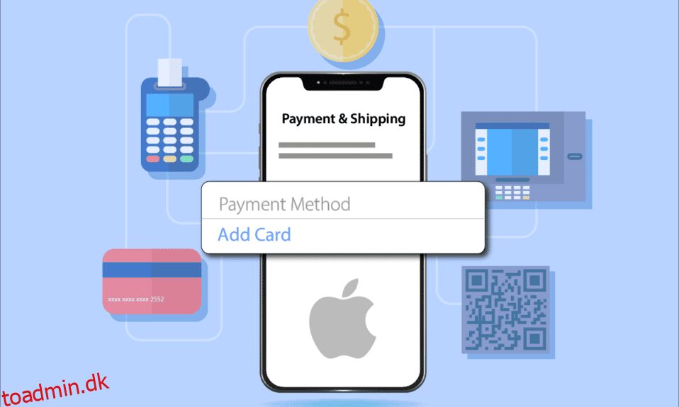 Sådan ændres Apple-betalingsmetode