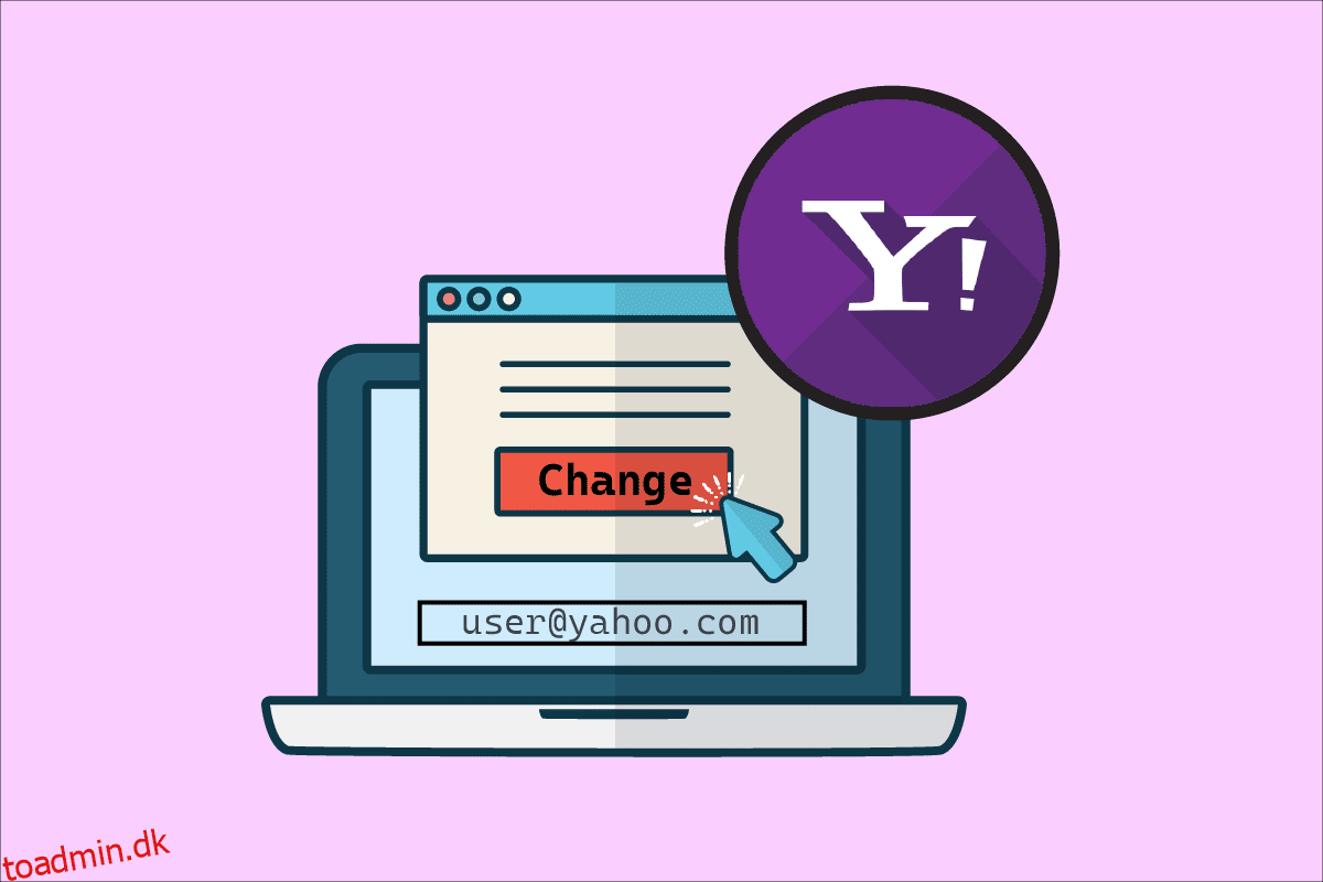 Sådan ændres Yahoo-e-mailadresse