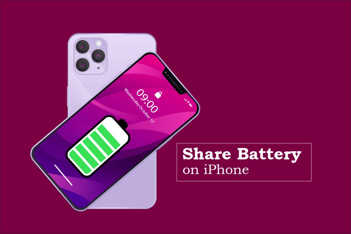 Sådan deler du batteri på iPhone