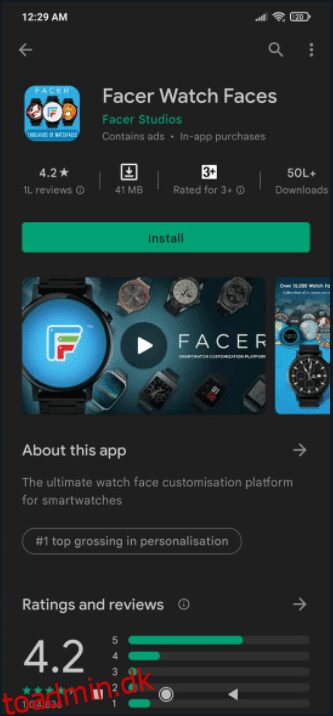 Sådan får du Rolex Smartwatch Face