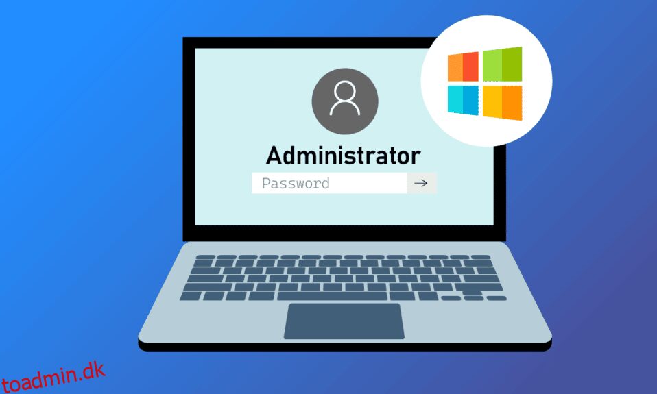 Sådan finder du administratoradgangskode på Windows 10
