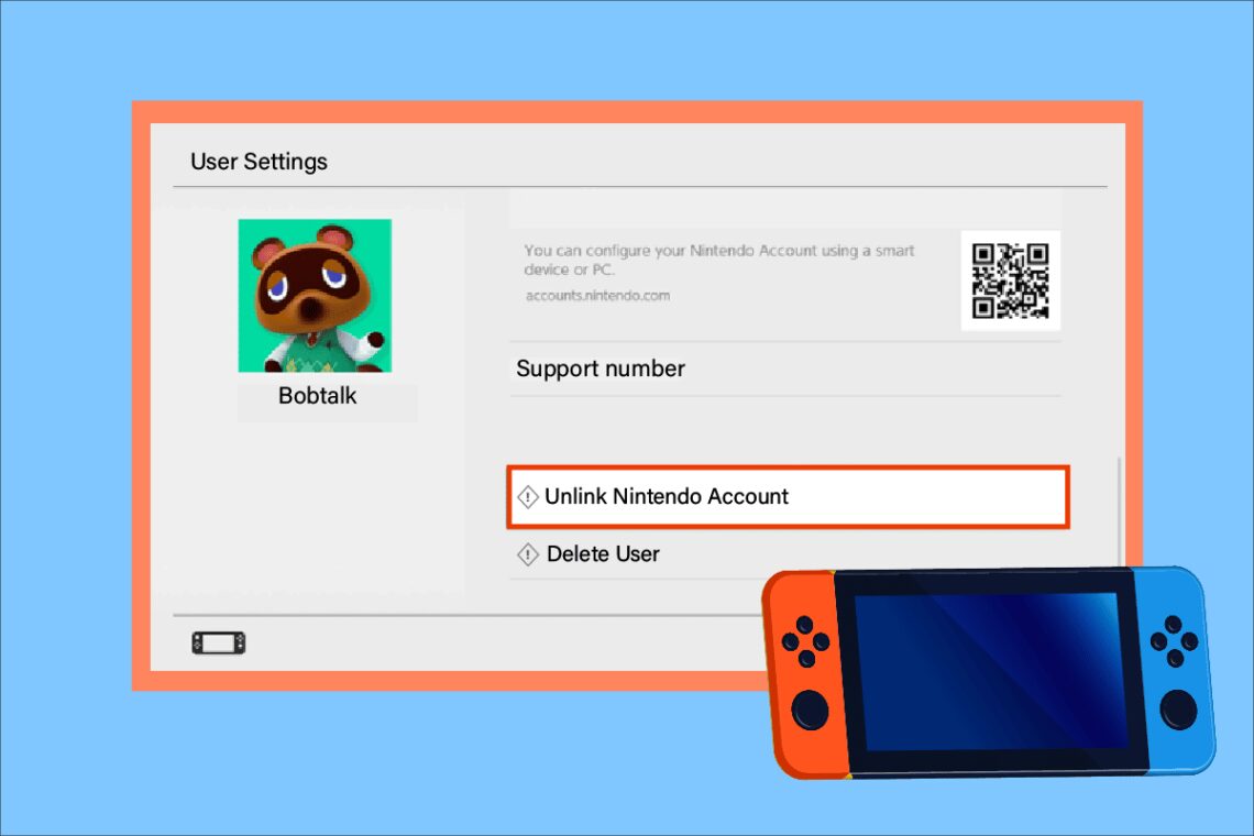 Sådan fjerner du forbindelsen mellem Nintendo-konto og Switch