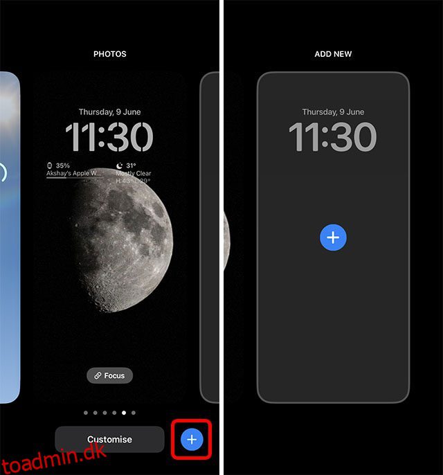 Sådan tilpasses iPhone-låseskærmen i iOS 16