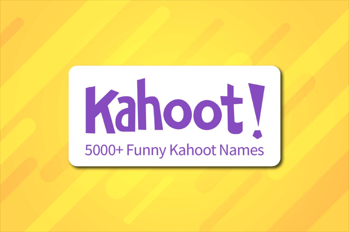 5000+ sjove Kahoot-navne