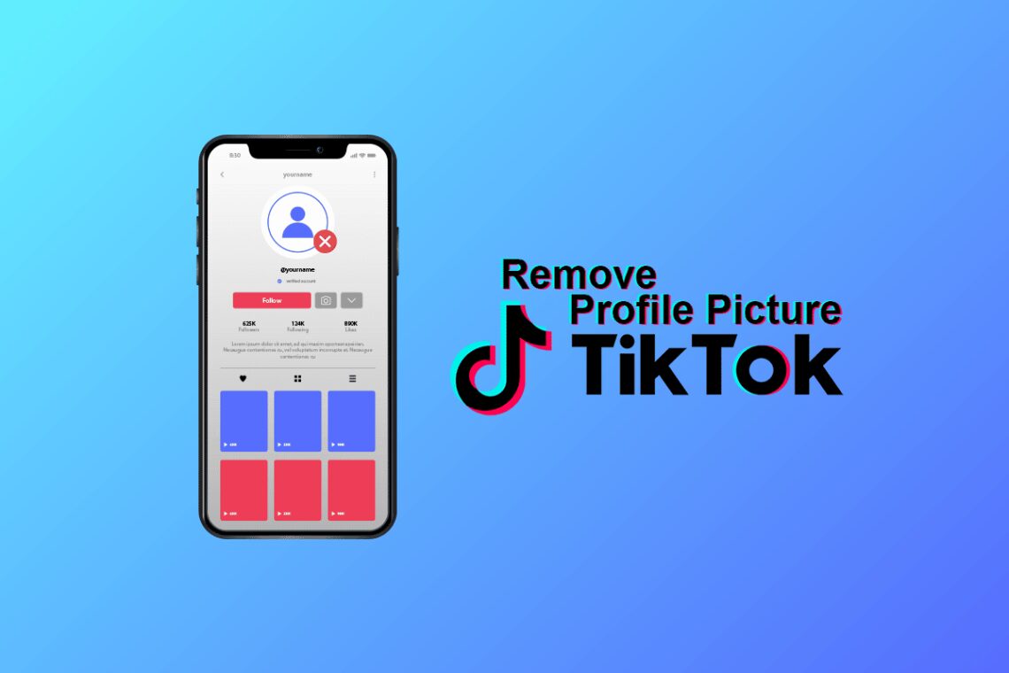 Sådan fjerner du profilbillede på TikTok