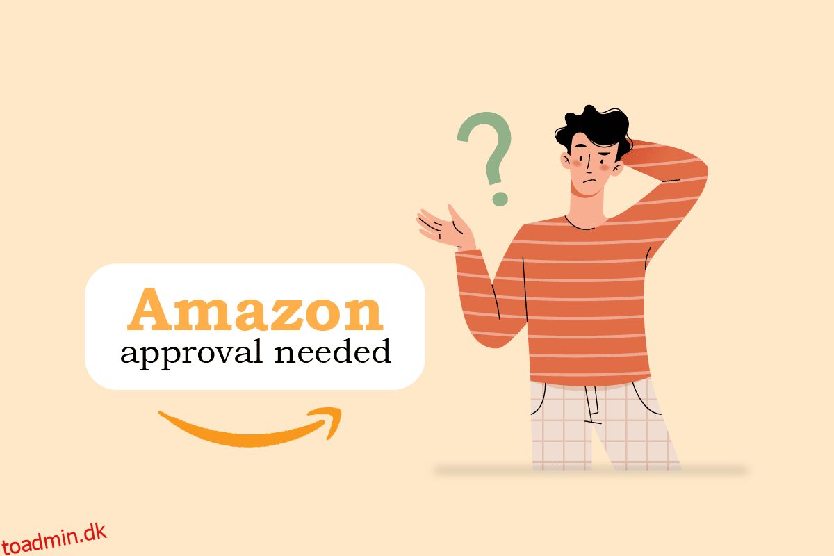 Hvad betyder Amazon-godkendelse nødvendig?
