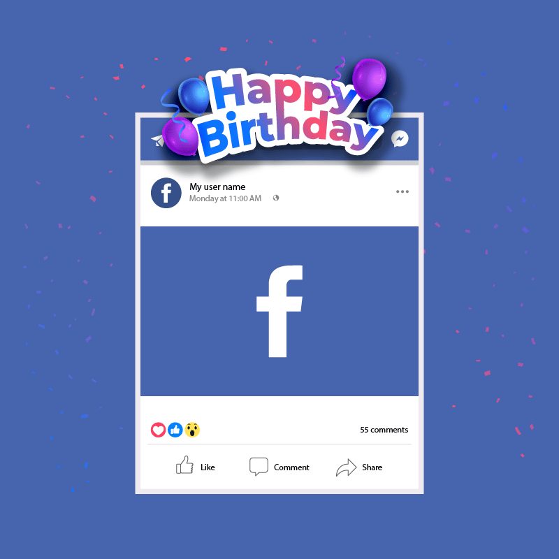 Hvad skete der med fødselsdage på Facebook?