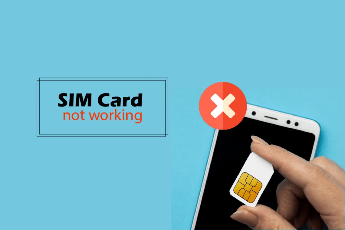 Ret SIM-kort, der ikke virker på Android