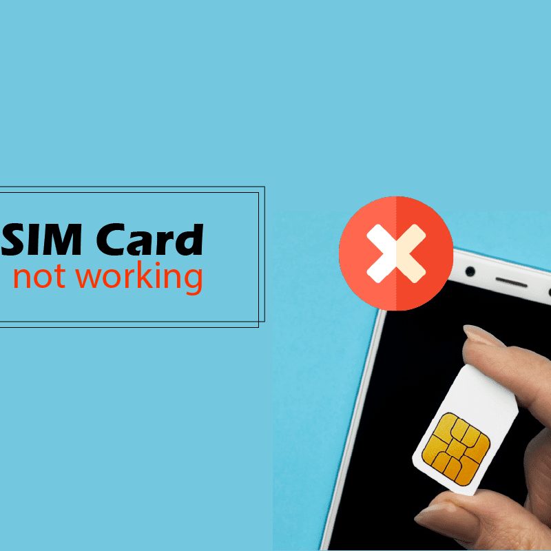 Ret SIM-kort, der ikke virker på Android