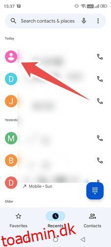 Sådan blokerer du et nummer på Android