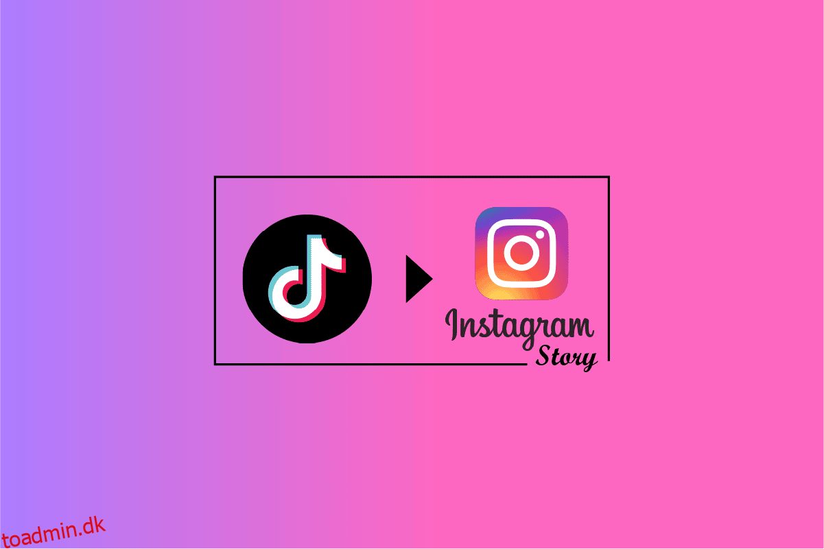 Sådan får du fuld TikTok på Instagram Story