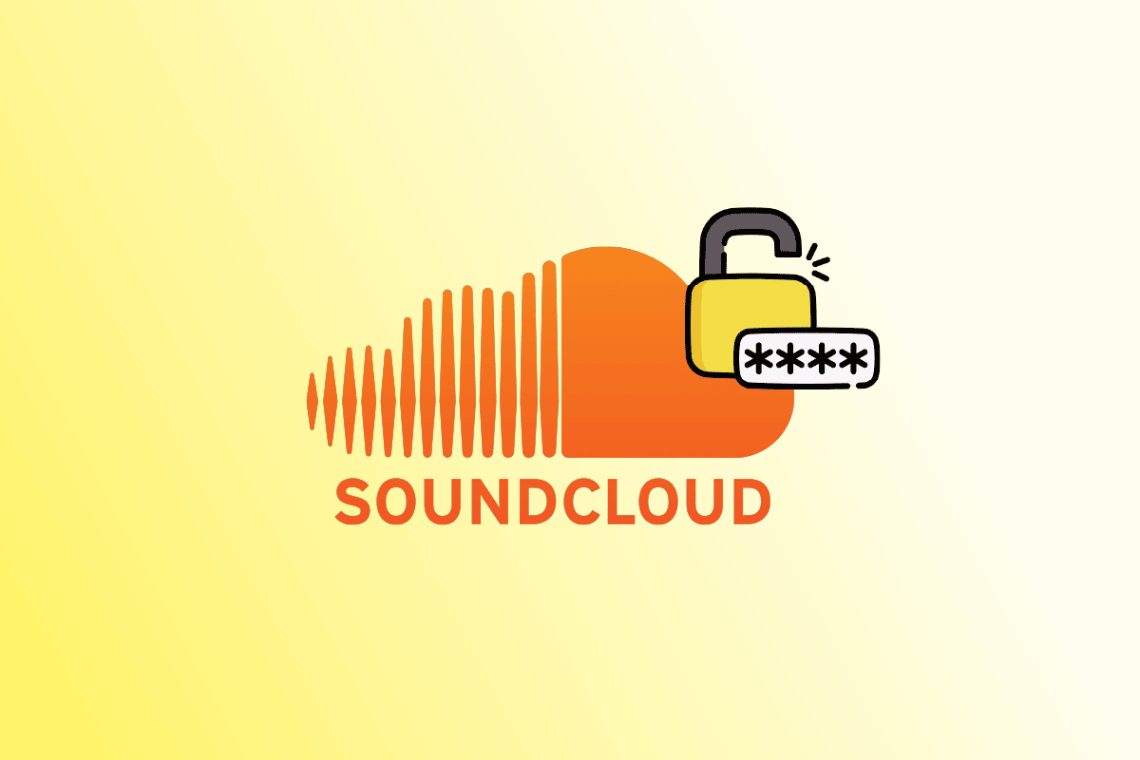 Sådan nulstiller du din SoundCloud-adgangskode