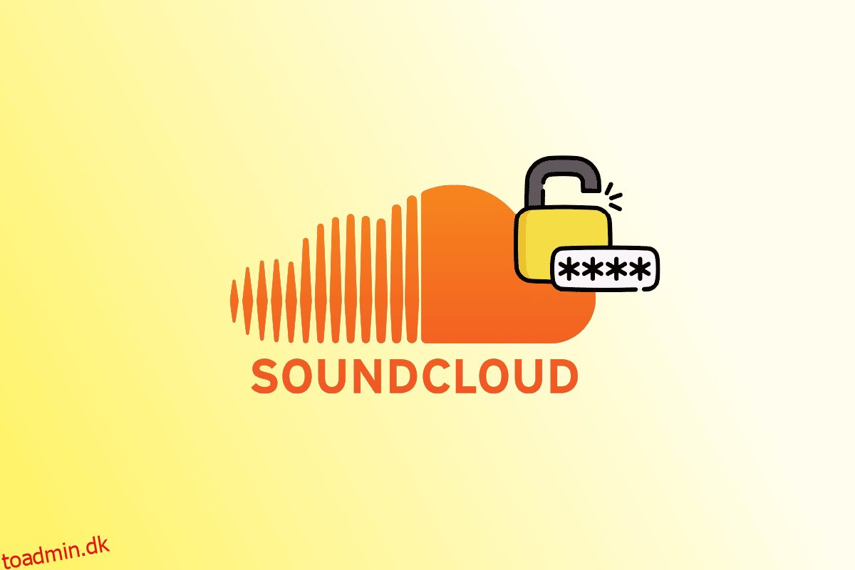 Sådan nulstiller du din SoundCloud-adgangskode