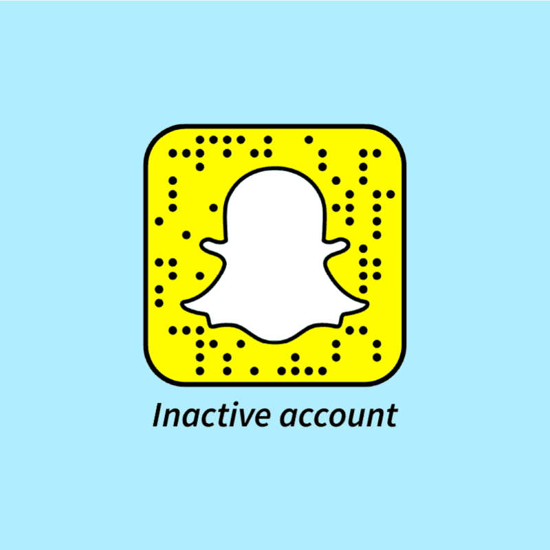 Sletter Snapchat inaktive konti?