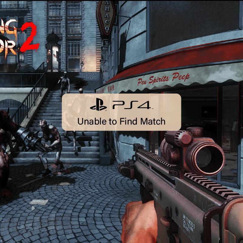Fix Killing Floor 2 Kan ikke finde match til PS4