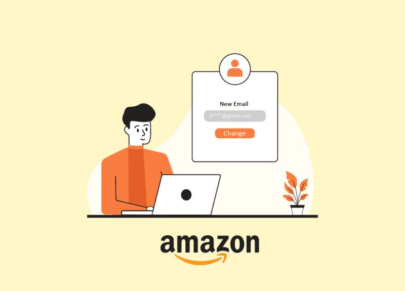 Sådan ændres e-mail på Amazon