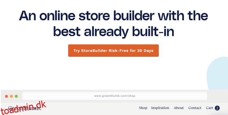 Start din onlinebutik i dag med Nexcess StoreBuilder