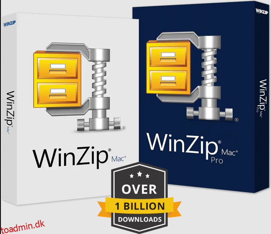 Zip, Unzip, Beskyt og del filer på Mac med WinZip
