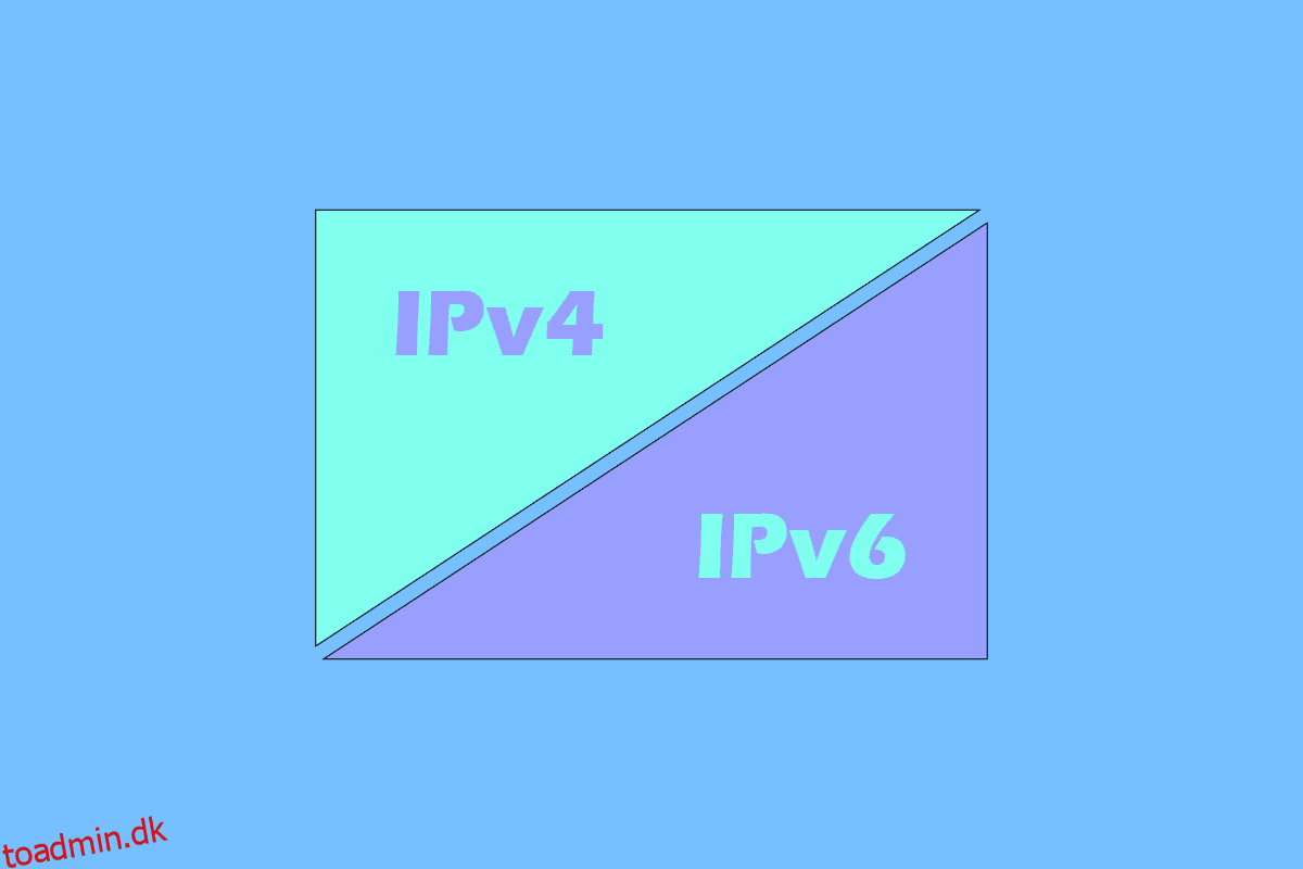 Forskellen mellem IPv4 og IPv6