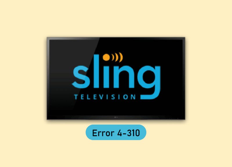 Ret Sling TV Error 4 310