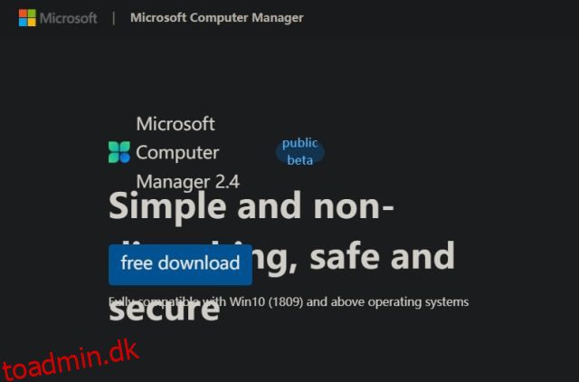 Sådan installeres og bruges Microsoft PC Manager på Windows 11 og 10