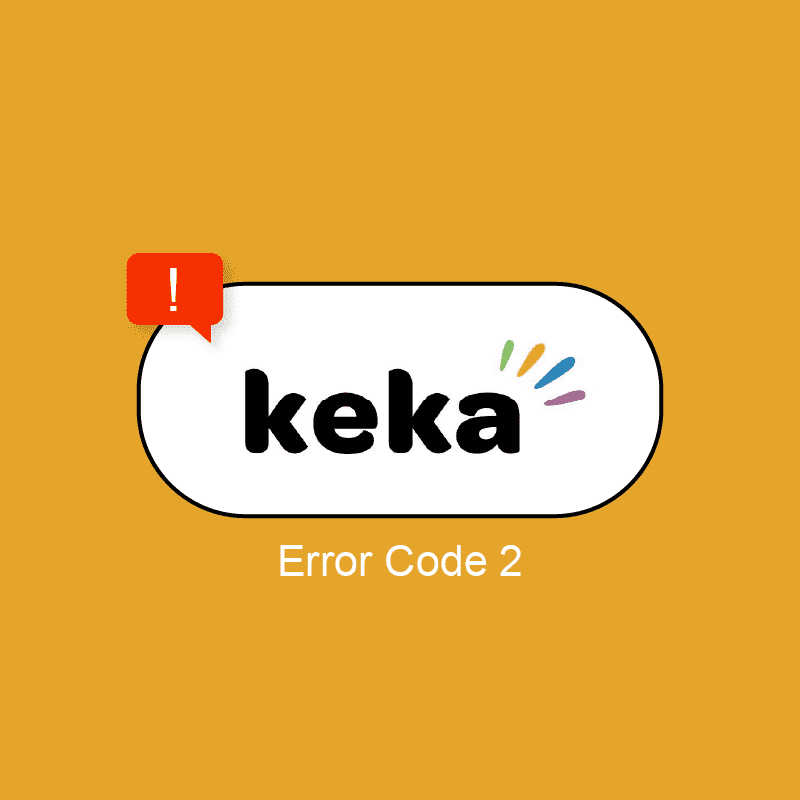 Ret Keka Error Code 2 på macOS