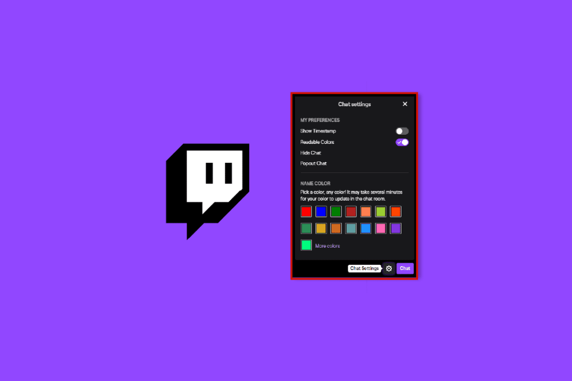 Sådan ændres Twitch Chat-farve på mobil