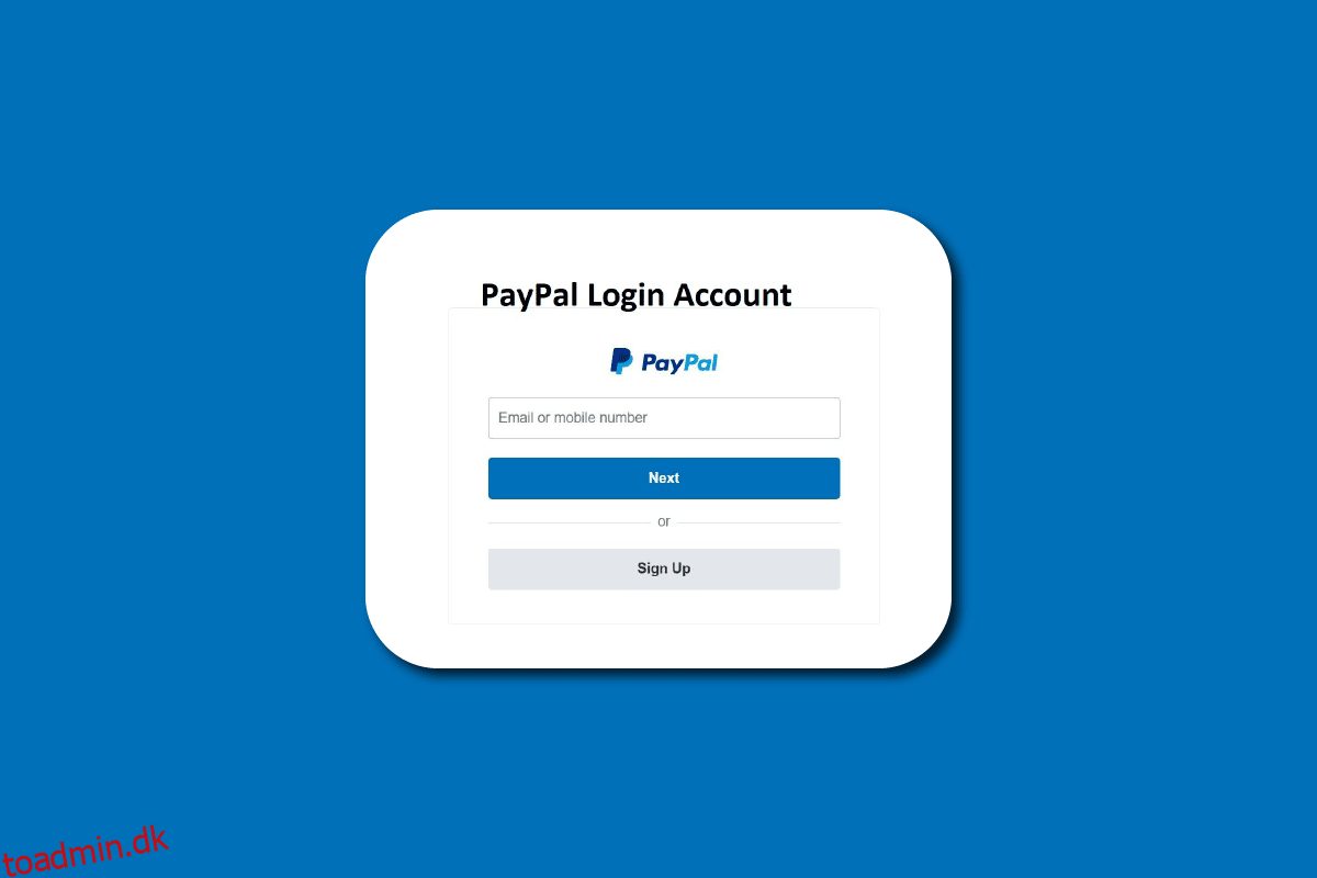 Sådan kontrolleres PayPal-loginaktivitet