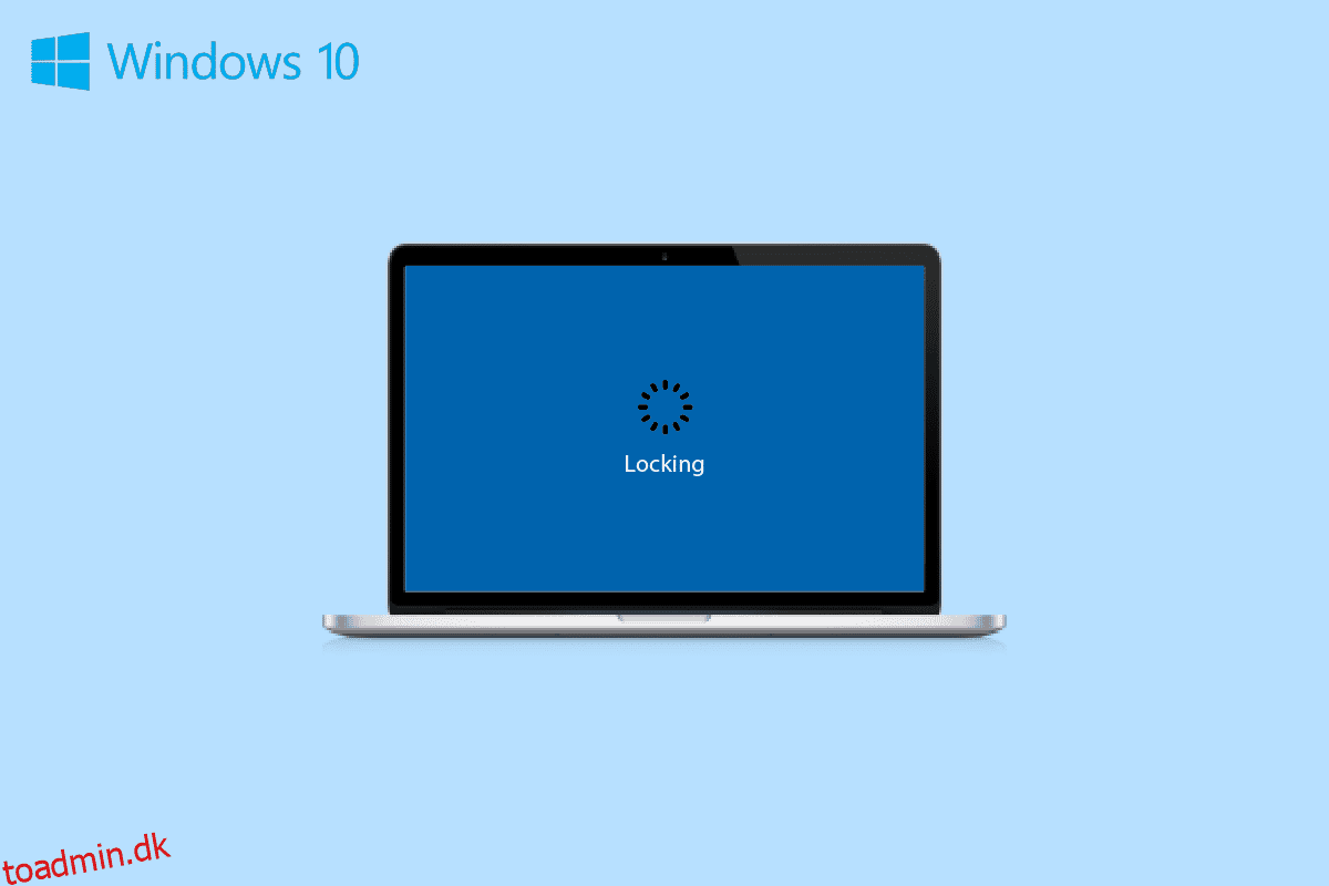 Hvad skal man gøre, hvis Windows 10 bliver ved med at låse sig selv?