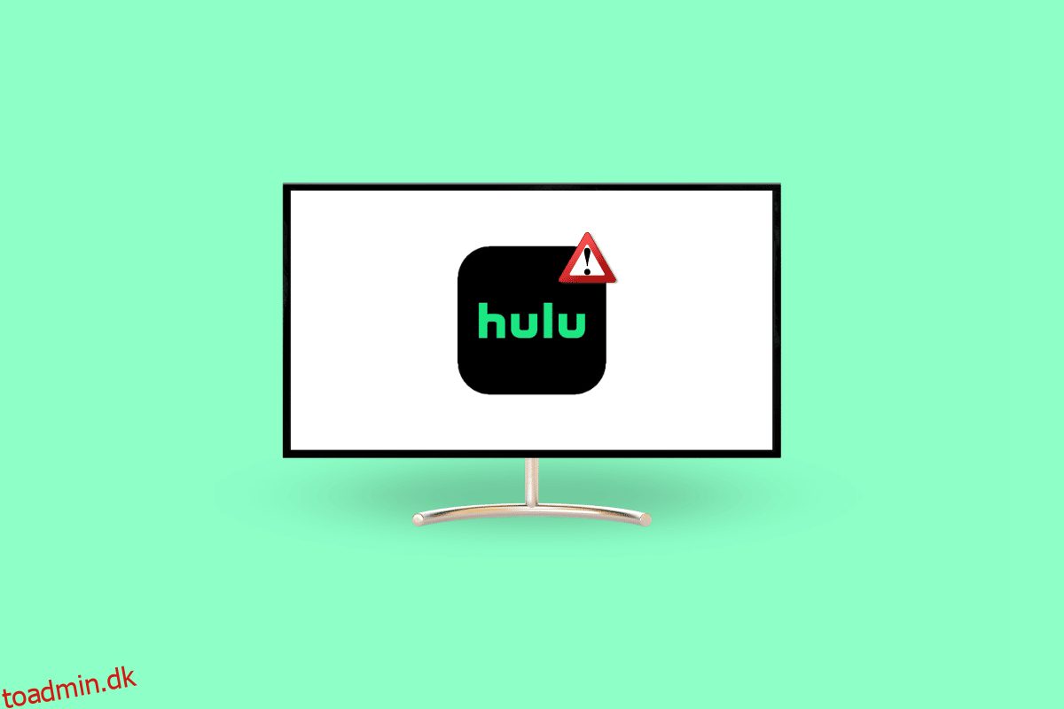 Reparer Hulu, der ikke virker på Smart TV