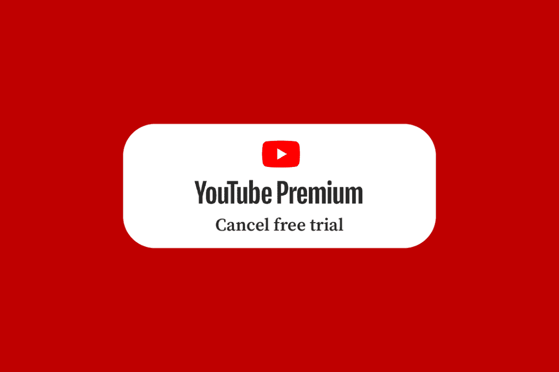 Sådan annullerer du YouTube Premium gratis prøveperiode