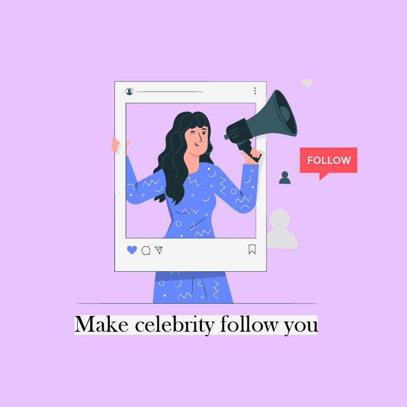 Sådan får du berømtheder til at følge dig på Instagram