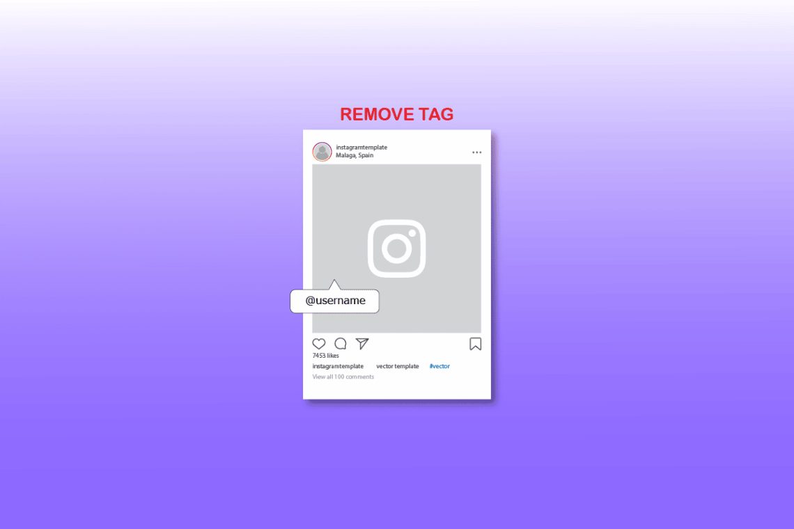 Sådan fjerner du taggen på Instagram Post