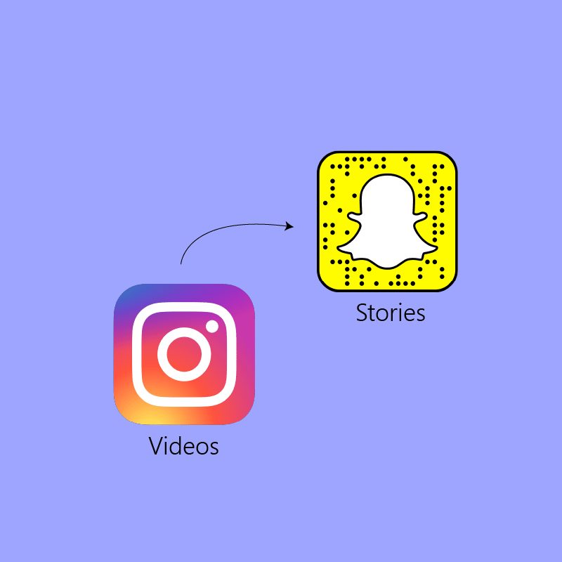 Sådan reposter du Instagram-videoer på Snapchat Story