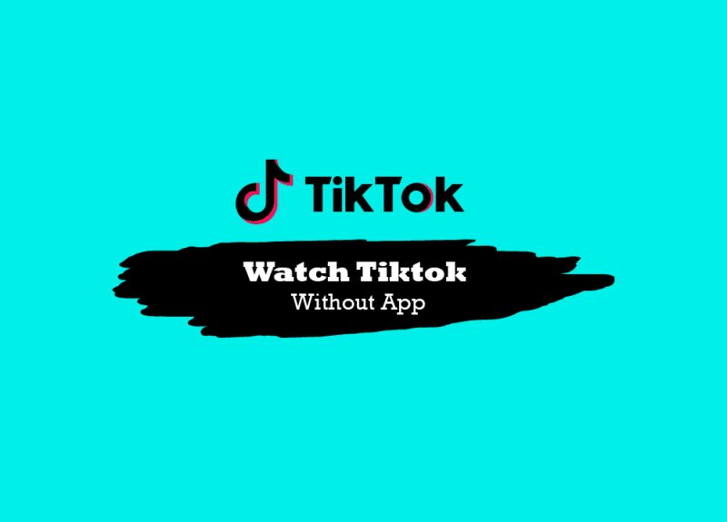 Sådan ser du TikTok uden app