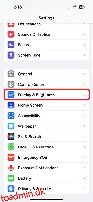 Sådan tilpasses Always on Display i iPhone 14 Pro