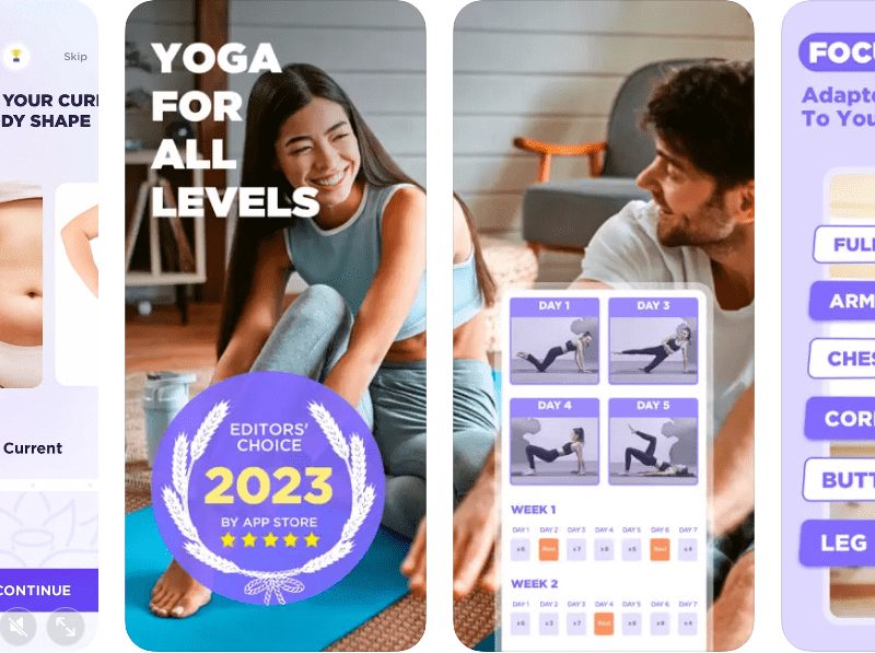 11 bedste yogaapps (Android+iOS) til alle træningsniveauer