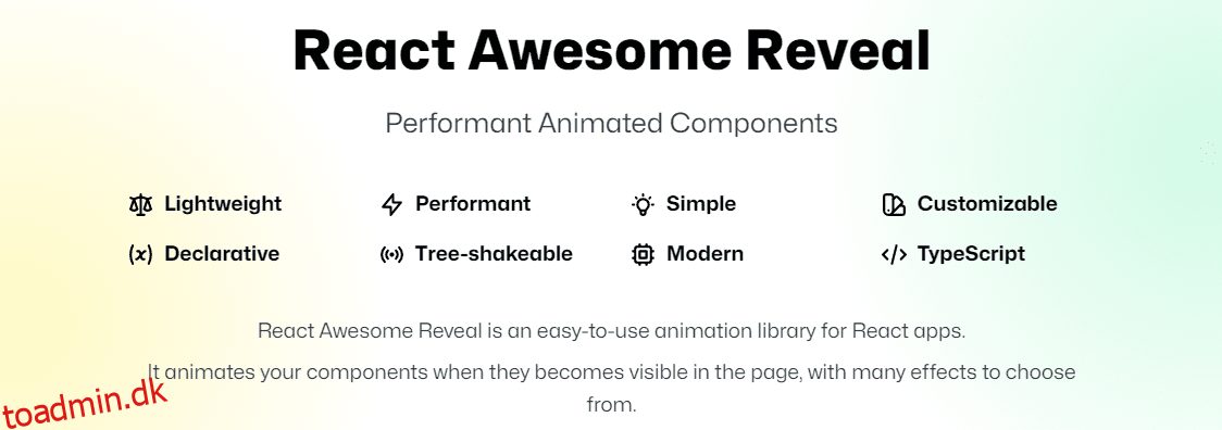 Top 11 React Animation Libraries til fantastiske visuelle effekter