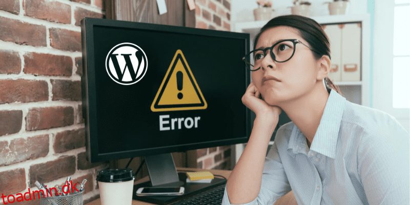 Sådan rettes fejlen “Kunne ikke åbne stream ingen sådan fil eller mappe” i WordPress