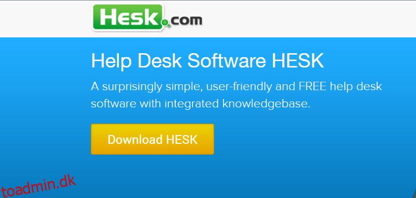 Overkommelig og pålidelig Help Desk-software til din virksomhed