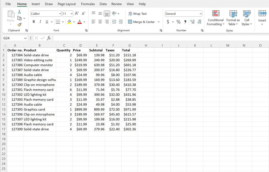 Sådan bruges DROP-funktionen i Excel