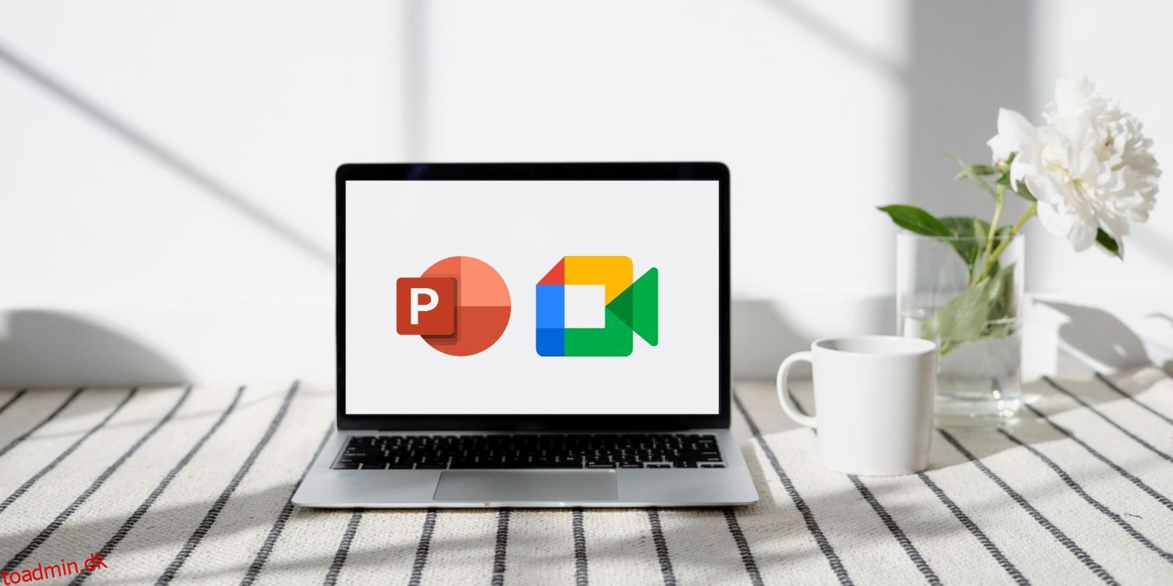 Sådan præsenterer du PowerPoint-slides i Google Meet