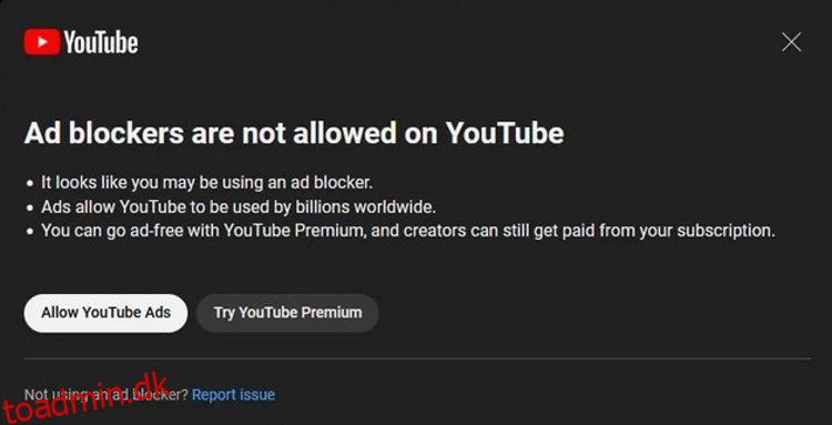 Er det enden på annoncefri YouTube?  YouTubes nye regler for annonceblokering forklaret