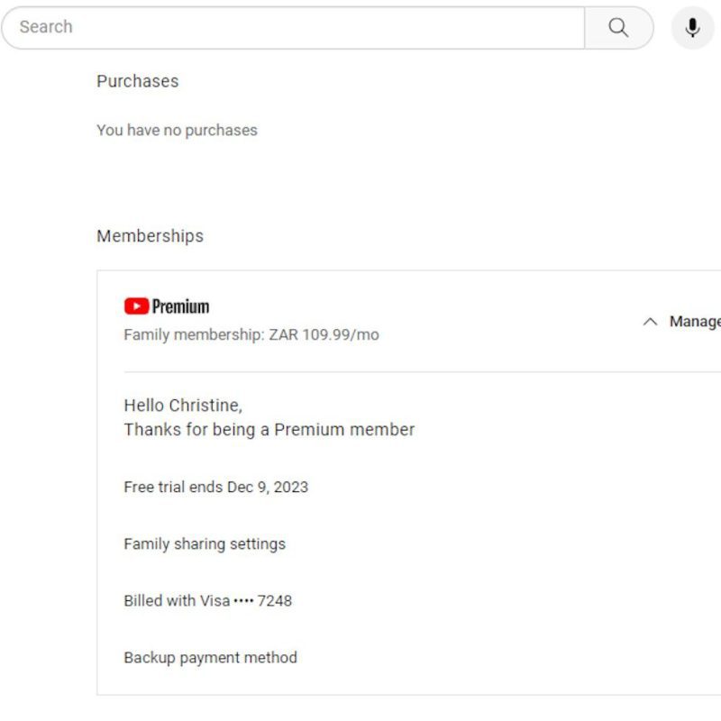 Sådan tilføjer eller fjerner du medlemmer fra dit YouTube Premium-familiemedlemskab