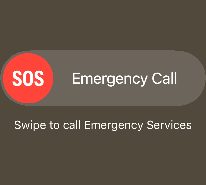Hvad betyder SOS på en iPhone?