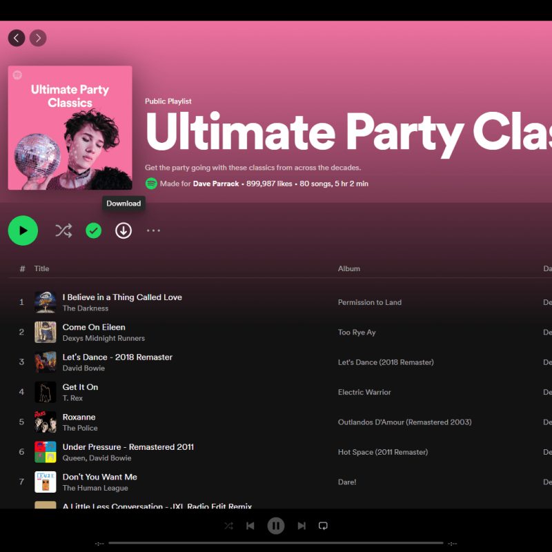 Sådan downloader du Spotify-sange for at lytte offline